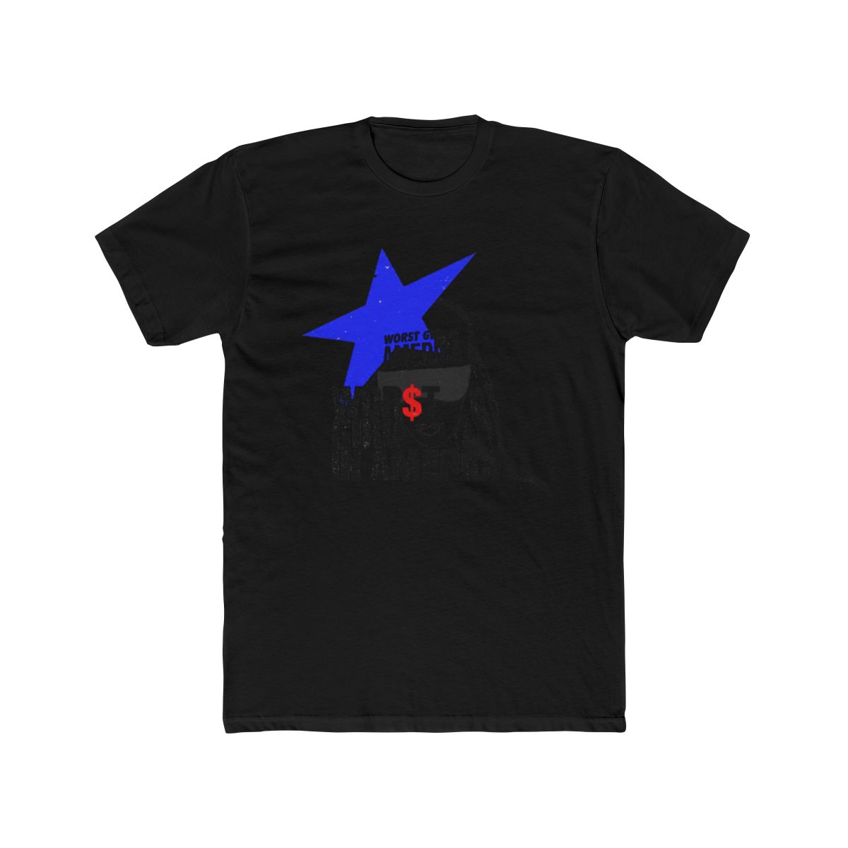 Slayyyter- Worst Girl In America Star T Shirt - alternate angle 3, merchandise