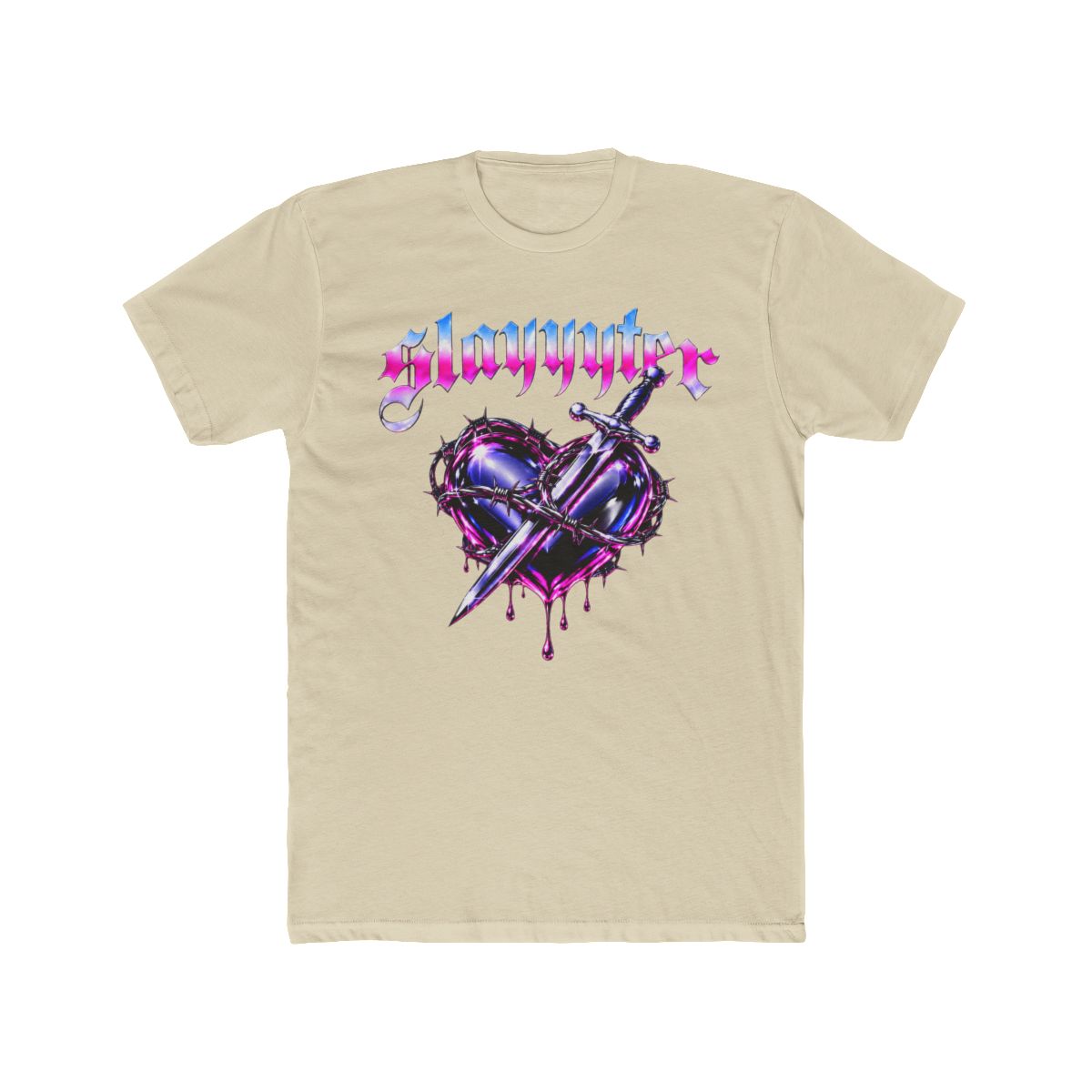 Slayyyter Retro Graphic Vintage T Shirt - alternate angle 4, merchandise