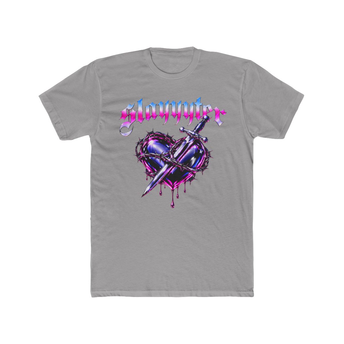 Slayyyter Retro Graphic Vintage T Shirt - alternate angle 2, merchandise